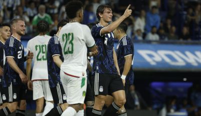 El gol de Nico Paz en la Selección Argentina ante Mauritania
