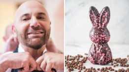Germán Martitegui lanzó sus nuevos conejos de chocolate