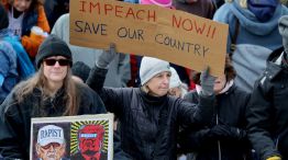 Postales de las masivas protestas 'No Kings' (anti Trump) de este sábado 28 de marzo en centenares de ciudades de Estados Unidos.