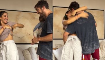 Jimena Barón y Matías Palleiro