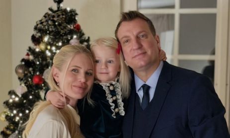 Elle, Maxi López y Daniela Christiansson