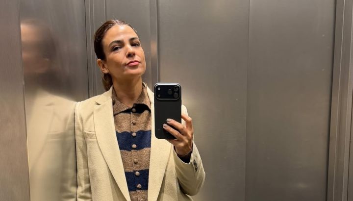 Agustina Cherri viajó a Italia para presentar su marca de skin care: su paso por una prestigiosa feria de cosmetología