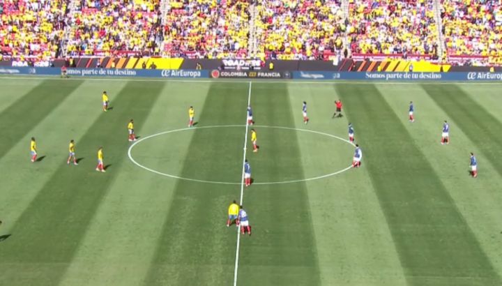 Colombia vs Francia