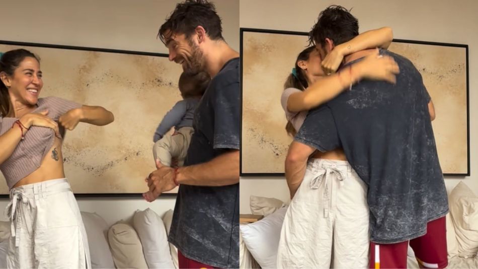 Jimena Barón y Matías Palleiro