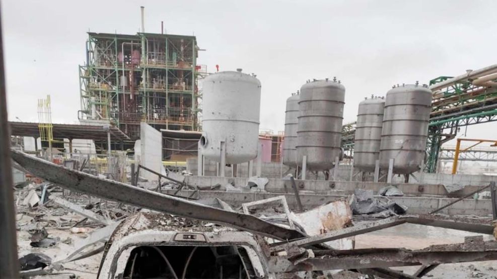 Ataque en fábricas de la zona de Neot Hovav 29032026