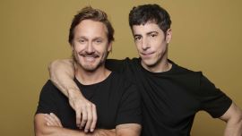 Las fotos de Benjamín Vicuña y Esteban Lamothe en la versión argentina de Secreto en la Montaña