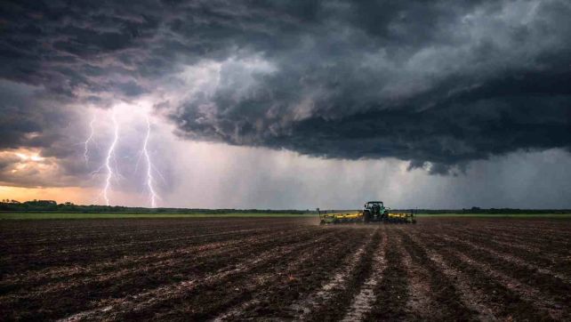 Alerta en el campo por las lluvias de otoño que retrasan las cosechas.   