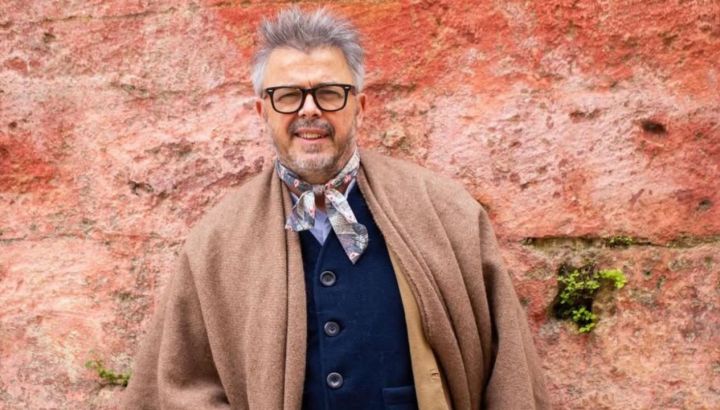 Donato de Santis mostró la huerta que tiene en su casa de Italia: “Tierra roja, viento del mar y el Mediterráneo que deja todo más intenso”