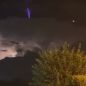 Un extraño rayo azul iluminó el cielo de Tucumán y capturó la atención de la comunidad científica