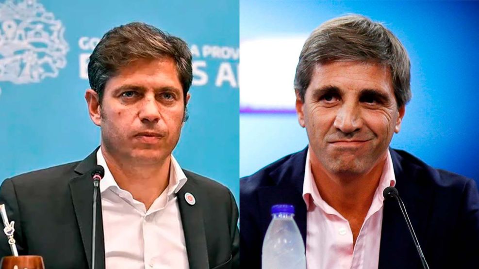 Axel Kicillof y Luis Caputo 30032026