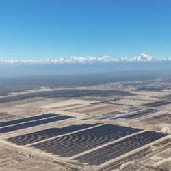 Es uno de los parques solares más grandes del país.