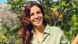 Agustina Cherri viajó a Italia para presentar su nuevo negocio: "Trabajando para el futuro"