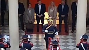  Karina Milei, La banda del cuerpo de Granaderos a Caballo tocó en Casa Rosada por su cumpleaños 20260330