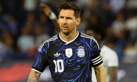 Lionel Andrés Messi con la Selección Argentina