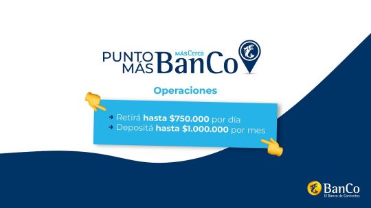 Punto MÁSBanCo: cómo extraer hasta $750.000 del Banco de Corrientes en Pago Fácil