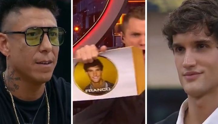 Franco Poggio fue eliminado de Gran Hermano en un tenso mano a mano con Brian Sarmiento