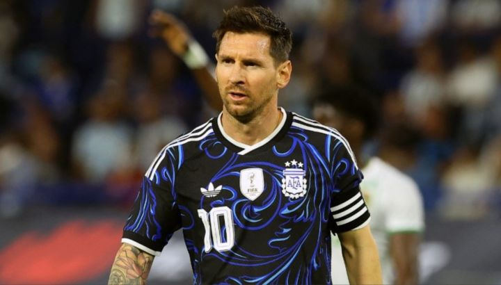 Lionel Andrés Messi con la Selección Argentina