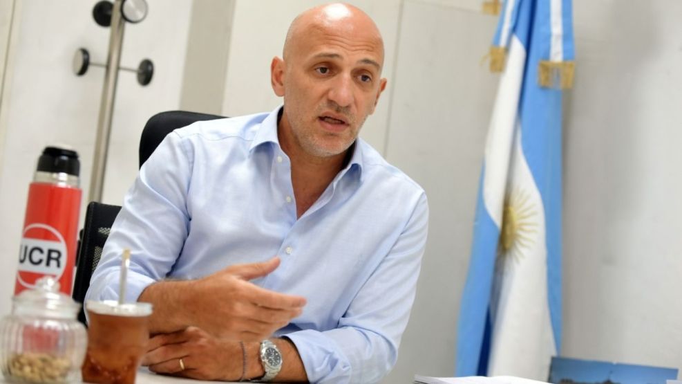 El vicerector de la Universidad de Buenos Aires, Emiliano Yacobitti