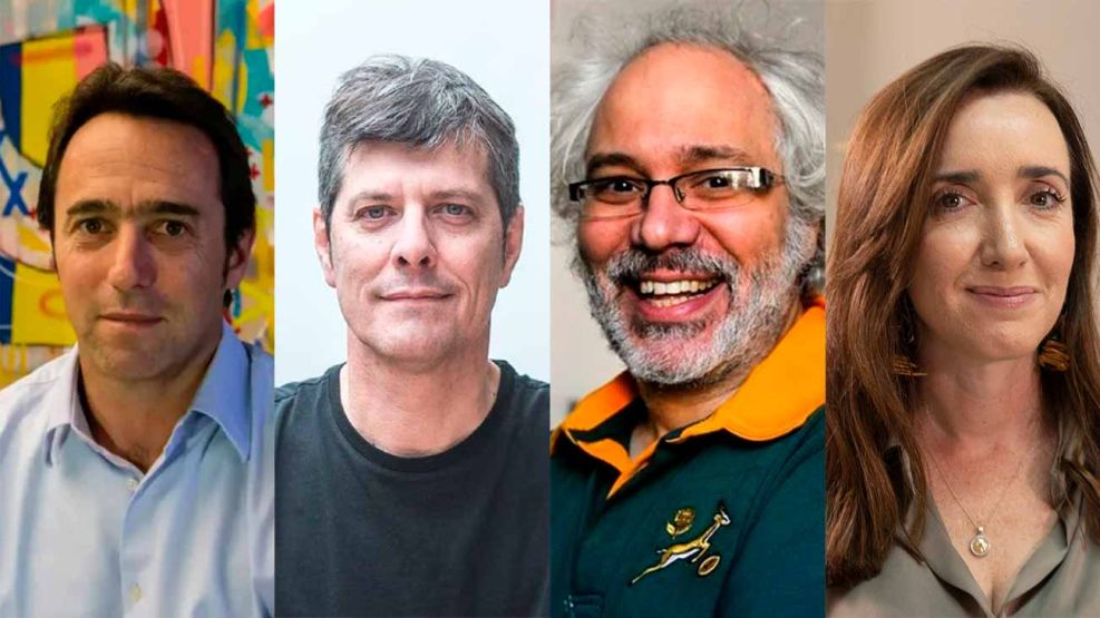 Marcos Galperin, Mario Pergolini, Diego Recalde y Victoria Villarruel 31032026