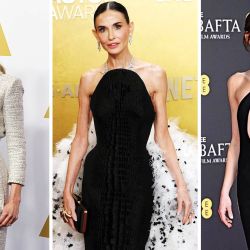 Nicole Kidman, Demi Moore y Emma Stone mostraron su extrema delgadez en la última ceremonia de los Oscar.  | Foto:Cedoc