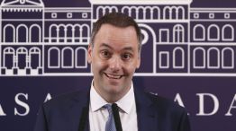 El jefe de Gabinete, Manuel Adorni