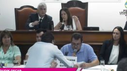 El momento de mayor tensión en la Cámara de Diputados del Chaco