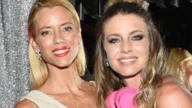 Los looks opuestos de Nicole Neumann y su hermana, Geraldine Neumann en el estreno de Annie