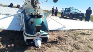 avioneta aterrizó de emergencia en corrientes
