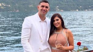 Dibu Martínez y Mandinha