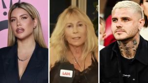 Wanda Nara, Ana Rosenfeld y Mauro Icardi