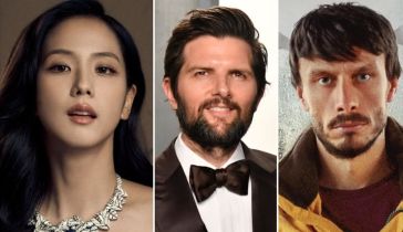 Jisoo, Adam Scott y Richard Gadd