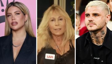 Wanda Nara, Ana Rosenfeld y Mauro Icardi