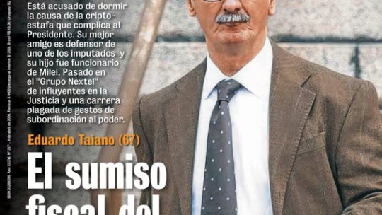 Eduardo Taiano: el sumiso fiscal del Libragate
