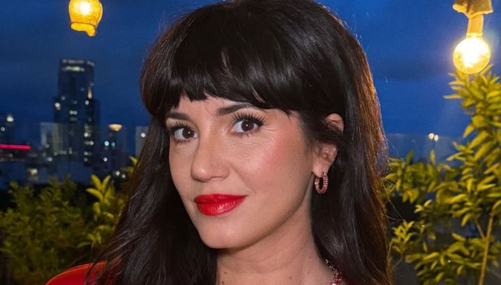 Griselda Siciliani se fue de vacaciones a Italia con su hermana menos conocida