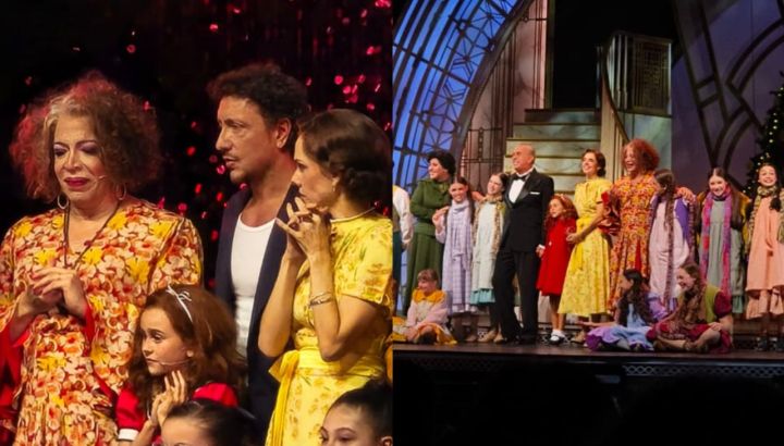 La emoción de Lizy Tagliani por su actuación en el musical Annie y el sentido mensaje de Nico Vázquez: "Estoy muy movilizada"