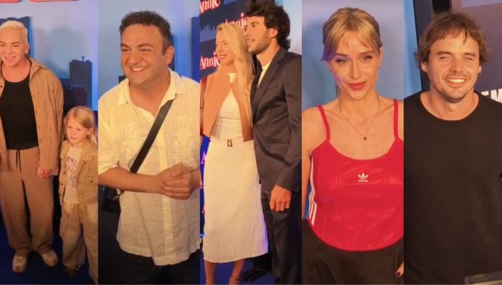 Glamour, familia y emoción: así fue el paso de los famosos por la alfombra roja de "Annie" 
