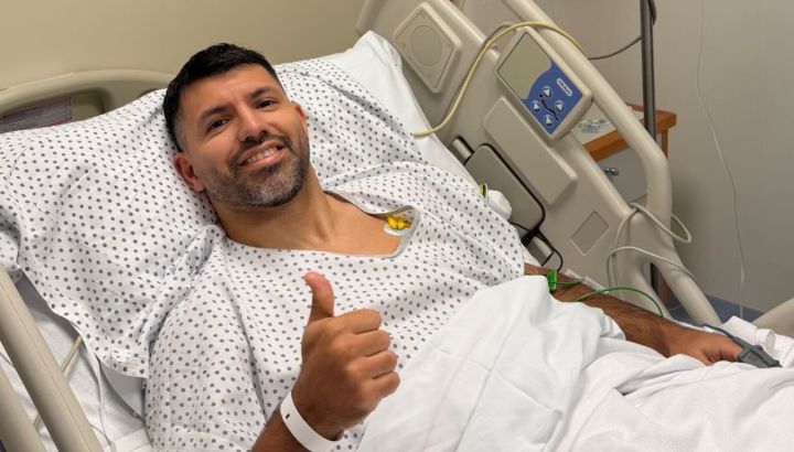 Operaron al Kun Agüero: el conmovedor mensaje de su hijo Benjamín