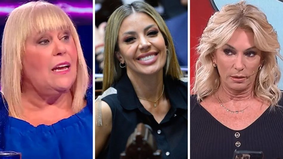 Laura Ubfal, Virgina Gallardo y Yanina Latorre