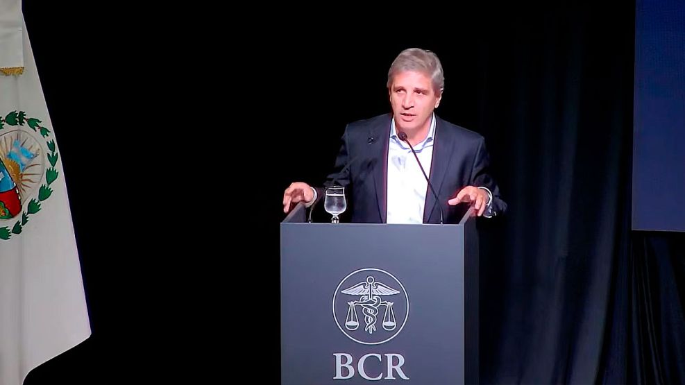 Disertación del Ministro de Economía de la Nación, Luis Caputo