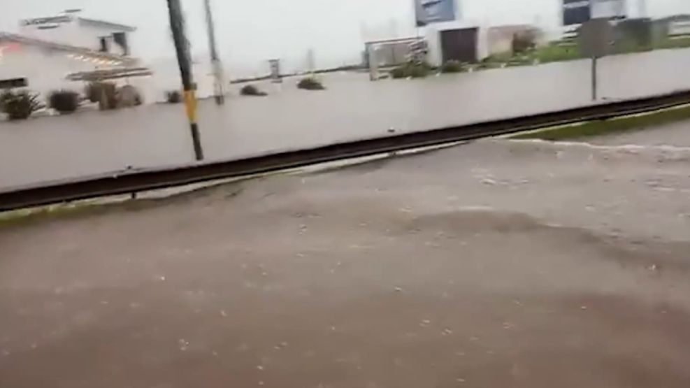 Inundación en Mar del Plata