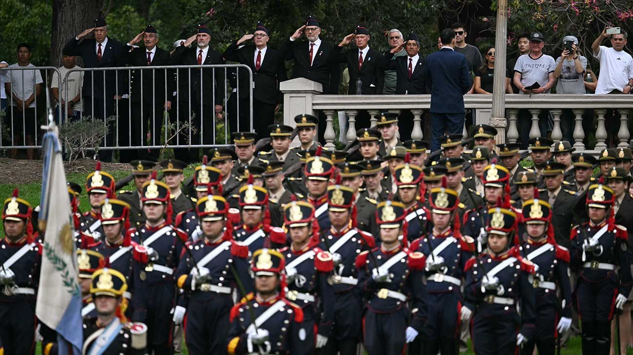 Acto de conmemoración de los 44 años de Malvinas