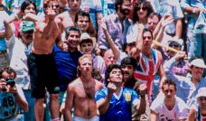Gol de Maradona a Inglaterra en el Mundial 86'
