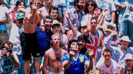 Gol de Maradona a Inglaterra en el Mundial 86'