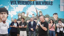 Máximo Kirchner con ex combatientes de Malvinas 20260402