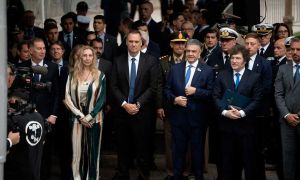 Javier Milei en el acto por Malvinas 02042026