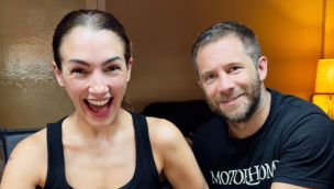 Thelma Fardin y Nico Riera