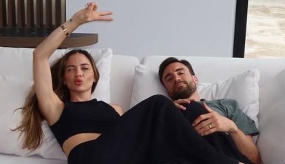 Caro Calvagni y Nicolás Tagliafico