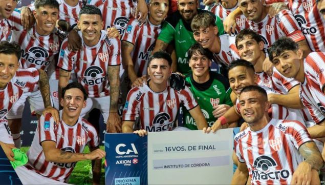 Instituto avanzó en Copa Argentina