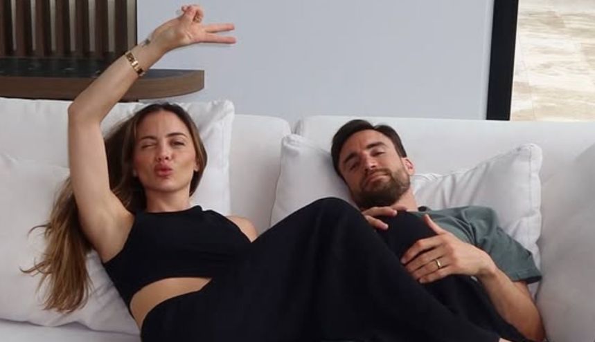 Caro Calvagni y Nicolás Tagliafico