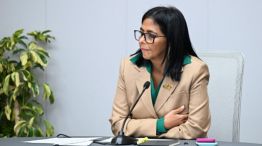 Delcy Rodríguez, presidenta interina de Venezuela